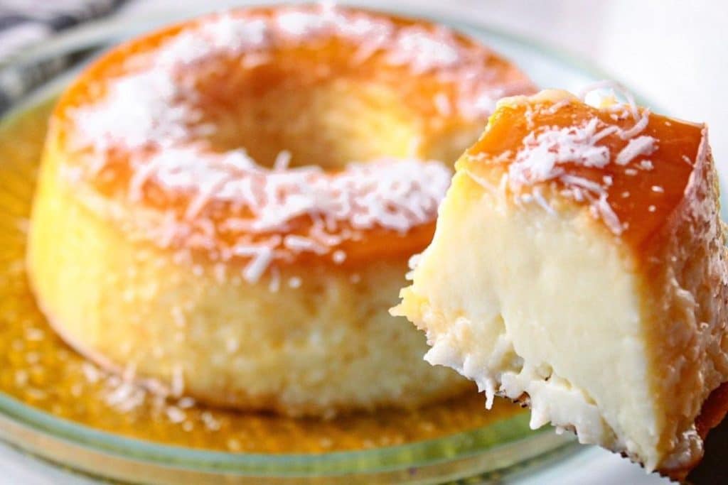 Pudim de Coco Cremoso